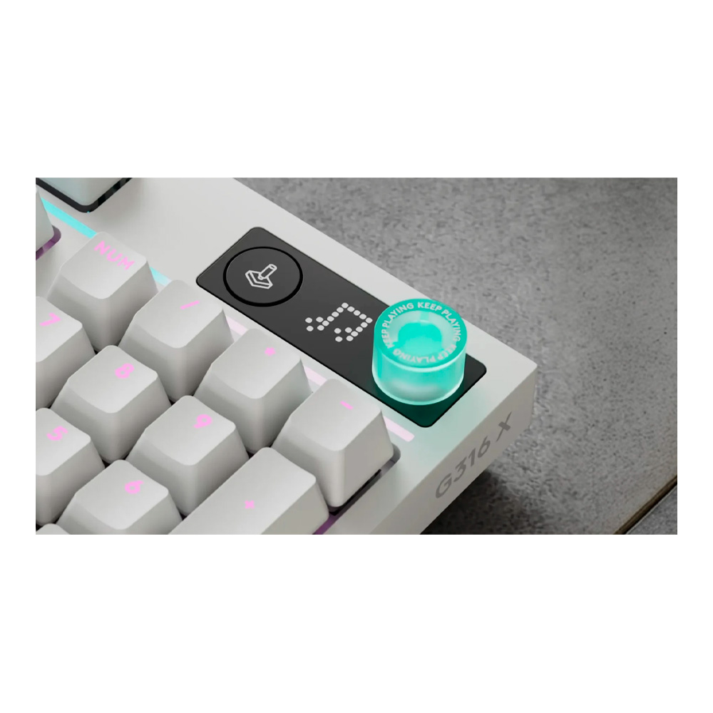 Клавиатура проводная  Logitech G316 X 98 White photo 6